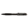 Pentel Twist-Erase GT Pencils, 0.5 mm, HB (#2.5), Black Lead, Black Barrel