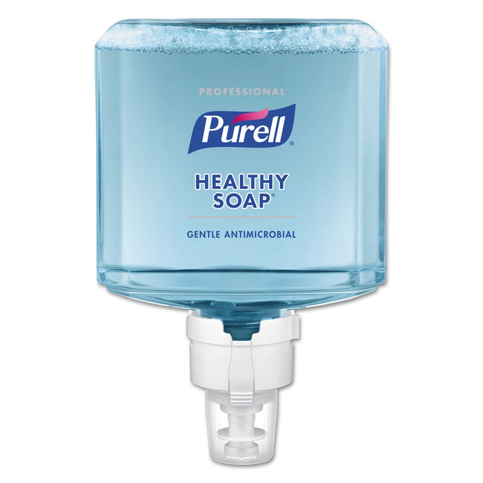 PURELL HEALTHY SOAP 0.5% BAK Antimicrobial Foam, For ES8 Dispensers, Plum, 1,200 mL, 2/Carton