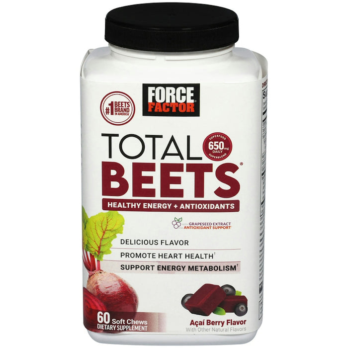 Force Factor® Total Beets™ Soft Chews – Acai Berry Flavor by Pasteur Pharmacy