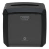 Dixie Tabletop Napkin Dispenser, 7.6 x 6.1 x 7.2, Black