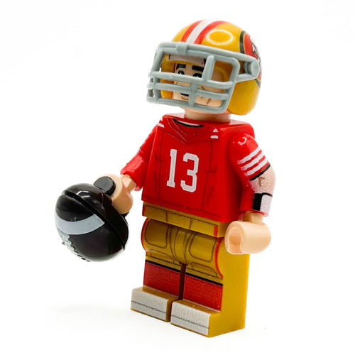 #13 QB San Francisco Football Player Minifig by B3 Customs