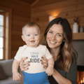graphic bodysuit |crawl walk ride by Finn + Emma