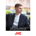 IN STOCK! JVC HA-A8TB In-Ear True Wireless Stereo Bluetooth® Earbuds with Microphone and Charging Case (Black) by Silarius