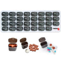 31 Day Monthly Pill And Vitamin Organizer With Large Removable Pods by DailySale