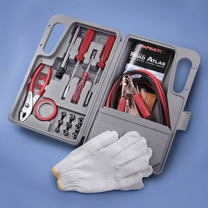 31-Piece: Emergency Roadside Tool Kit by DailySale