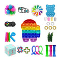 31-Piece: Fidget Sensory Toy Set - Stress Relief for Kids and Adults by DailySale