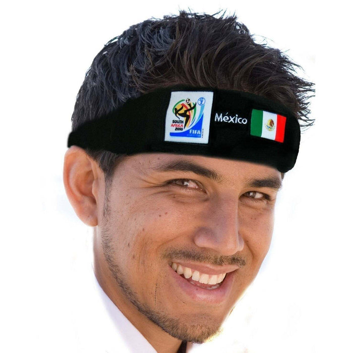 Mexico World Cup Soccer Headband – Official FIFA Licensed Retro Fan Gear by Price Is Right Miami
