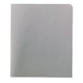 Smead Two-Pocket Folder, Textured Paper, 100-Sheet Capacity, 11 x 8.5, White, 25/Box