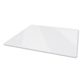 deflecto Premium Glass All Day Use Chair Mat - All Floor Types, 48 x 60, Rectangular, Clear