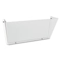 deflecto Unbreakable DocuPocket Wall File, Letter Size, 14.5" x 3" x 6.5", Clear