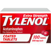 Tylenol 500 Mg Extra Strength  Pain Reliever/Fever Reducer 100 Tablets
