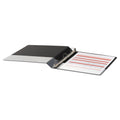 Office Impressions Economy Round Ring View Binder, 3 Rings, 1" Capacity, 11 x 8.5, Black