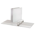 Office Impressions Economy Round Ring View Binder, 3 Rings, 2" Capacity, 11 x 8.5, White