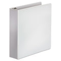 Office Impressions Economy Round Ring View Binder, 3 Rings, 2" Capacity, 11 x 8.5, White
