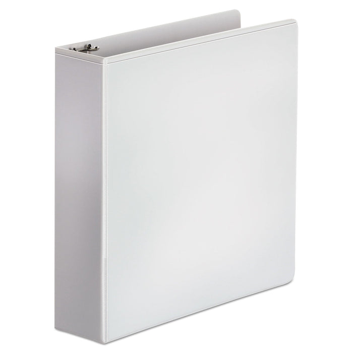 Office Impressions Economy Round Ring View Binder, 3 Rings, 2" Capacity, 11 x 8.5, White