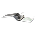 Universal Deluxe Non-View D-Ring Binder with Label Holder, 3 Rings, 5" Capacity, 11 x 8.5, Black