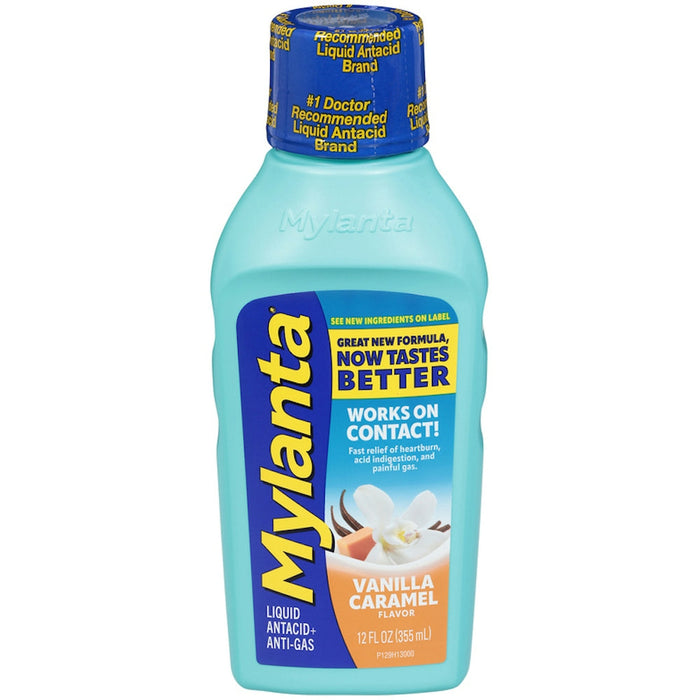 Mylanta Lq 355Ml Vanilla Caramel by Pasteur Pharmacy