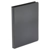 Universal Economy Round Ring View Binder, 3 Rings, 0.5" Capacity, 11 x 8.5, Black