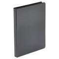 Universal Economy Round Ring View Binder, 3 Rings, 0.5" Capacity, 11 x 8.5, Black