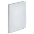 Universal Economy Round Ring View Binder, 3 Rings, 0.5" Capacity, 11 x 8.5, White, 6/Pack
