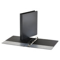 Universal Economy Round Ring View Binder, 3 Rings, 1" Capacity, 11 x 8.5, Black, 12/Carton