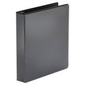 Universal Economy Round Ring View Binder, 3 Rings, 1.5" Capacity, 11 x 8.5, Black