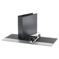 Universal Economy Round Ring View Binder, 3 Rings, 3" Capacity, 11 x 8.5, Black