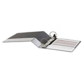 Universal Economy Round Ring View Binder, 3 Rings, 3" Capacity, 11 x 8.5, Black