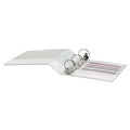 Universal Economy Round Ring View Binder, 3 Rings, 3" Capacity, 11 x 8.5, White