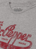 Dr Pepper Signature T-Shirt - Gray by Tee Luv