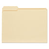 Universal Top Tab File Folders, 1/3-Cut Tabs: Assorted, Letter Size, 0.75" Expansion, Manila, 100/Box