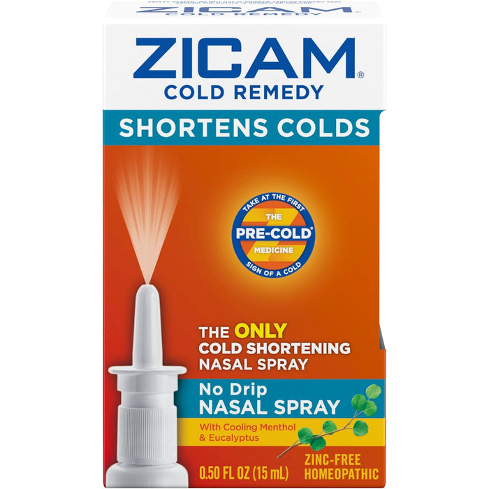 Zicam Cold Remedy, No Drip Nasal Spray, 0.50 Fl Oz (15 Ml) by Pasteur Pharmacy