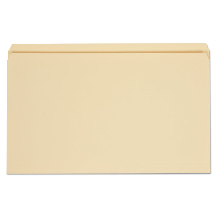 Universal Top Tab File Folders, Straight Tabs, Legal Size, 0.75" Expansion, Manila, 100/Box