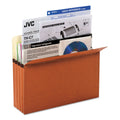 Universal Redrope Expanding File Pockets, 3.5" Expansion, Letter Size, Redrope, 25/Box