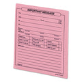 Universal Important Message Pink Pads, 4.25 x 5.5, 1/Page, 50 Forms/Pad, Dozen