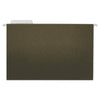 Universal Hanging File Folders, Legal Size, 1/3-Cut Tabs, Standard Green, 25/Box