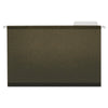 Universal Deluxe Reinforced Recycled Hanging File Folders, Legal Size, 1/3-Cut Tabs, Standard Green, 25/Box