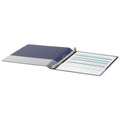 Universal Economy Non-View Round Ring Binder, 3 Rings, 0.5" Capacity, 11 x 8.5, Royal Blue