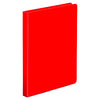 Universal Economy Non-View Round Ring Binder, 3 Rings, 0.5" Capacity, 11 x 8.5, Red