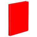 Universal Economy Non-View Round Ring Binder, 3 Rings, 0.5" Capacity, 11 x 8.5, Red