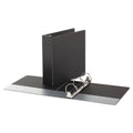 Universal Economy Non-View Round Ring Binder, 3 Rings, 3" Capacity, 11 x 8.5, Black