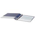 Universal Economy Non-View Round Ring Binder, 3 Rings, 1" Capacity, 11 x 8.5, Royal Blue