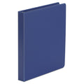 Universal Economy Non-View Round Ring Binder, 3 Rings, 1" Capacity, 11 x 8.5, Royal Blue