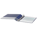 Universal Economy Non-View Round Ring Binder, 3 Rings, 1.5" Capacity, 11 x 8.5, Royal Blue