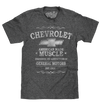 Chevrolet American Made Muscle T-Shirt - Gray