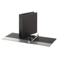 Universal Economy Non-View Round Ring Binder, 3 Rings, 2" Capacity, 11 x 8.5, Black