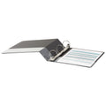 Universal Economy Non-View Round Ring Binder, 3 Rings, 2" Capacity, 11 x 8.5, Black