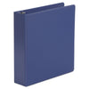 Universal Economy Non-View Round Ring Binder, 3 Rings, 2" Capacity, 11 x 8.5, Royal Blue