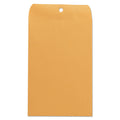 Universal Kraft Clasp Envelope, #55, Square Flap, Clasp/Gummed Closure, 6 x 9, Brown Kraft, 100/Box