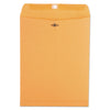 Universal Kraft Clasp Envelope, #93, Square Flap, Clasp/Gummed Closure, 9.5 x 12.5, Brown Kraft, 100/Box